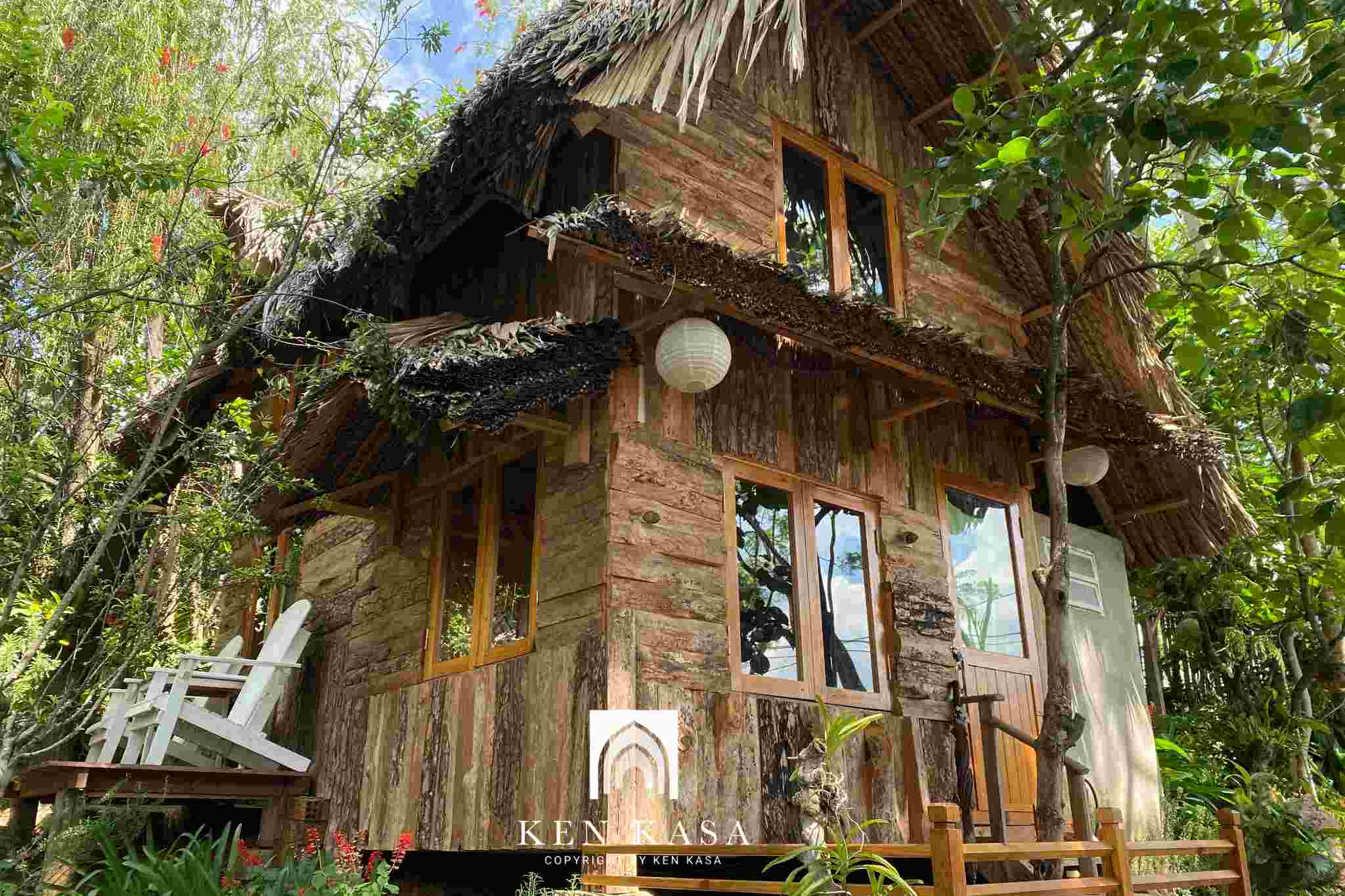 Mẫu nhà gỗ homestay đẹp theo kiểu truyền thống 